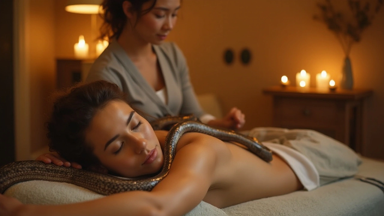 Exploring the Unique Benefits of Snake Massage Therapy