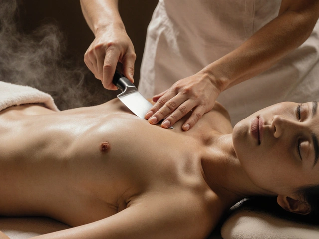 Experience the Cutting Edge of Wellness with Knife Massage