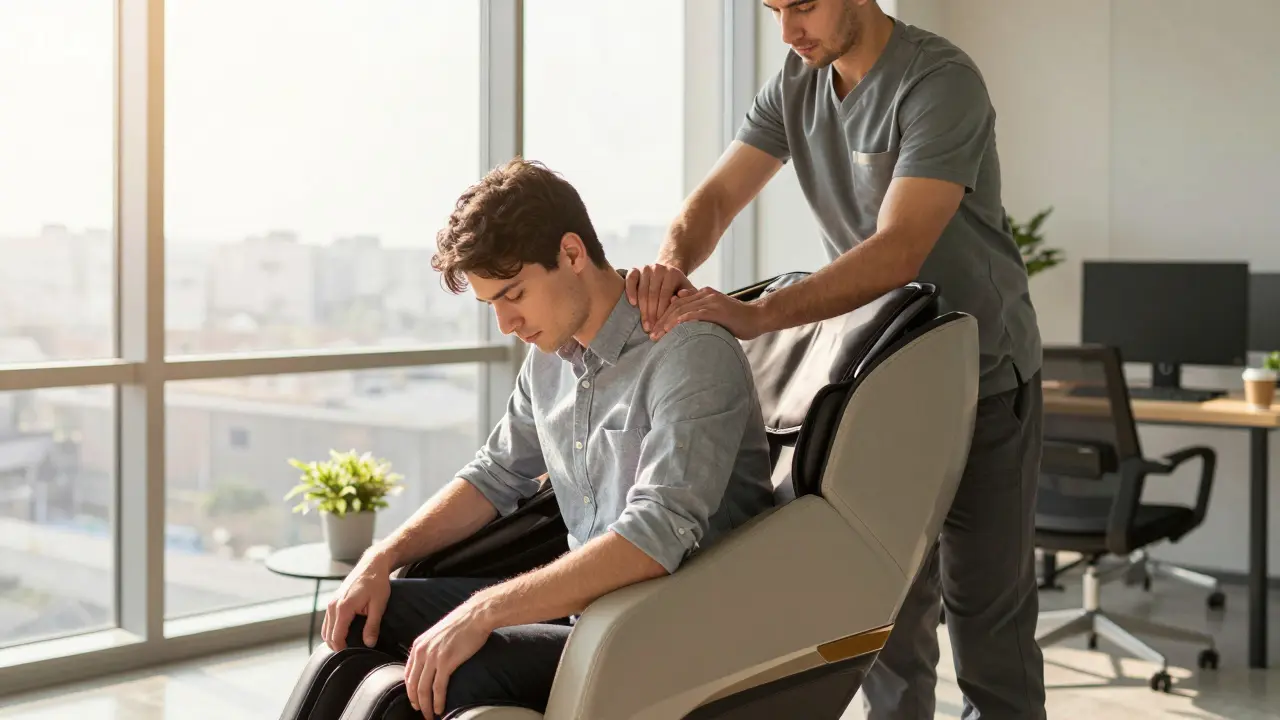 Experience the Wonder of Chair Massage in Your Daily Life